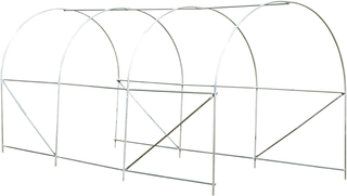 Serra per Orto con 6 Finestre e Porta Avvolgibile,