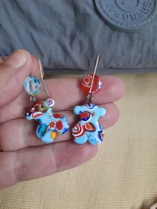 Pendientes Tous Oso Multicolor