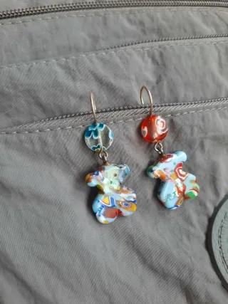 Pendientes Tous Oso Multicolor