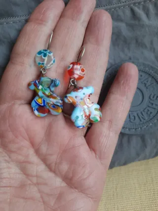 Pendientes Tous Oso Multicolor