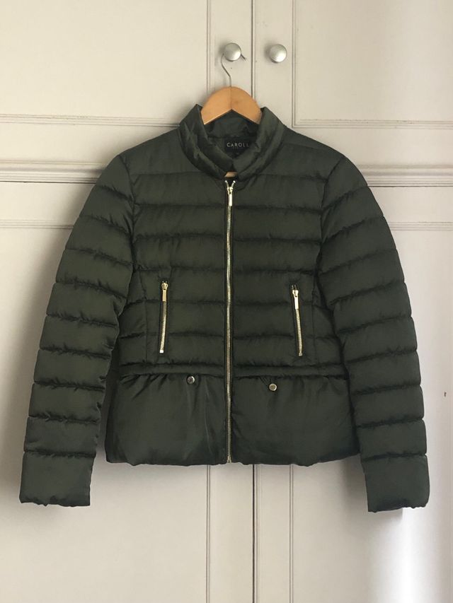 Plumífero CAROLL verde oliva