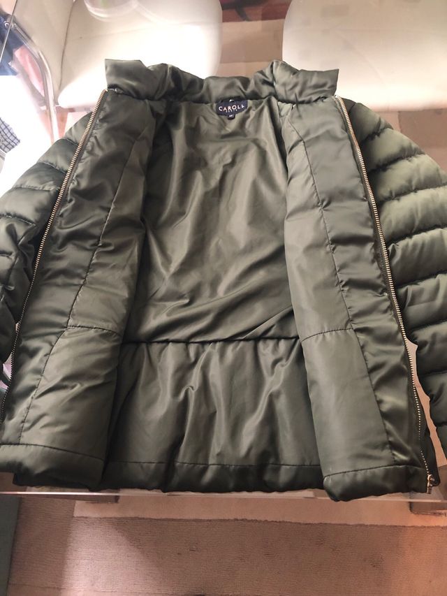 Plumífero CAROLL verde oliva