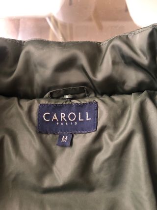 Plumífero CAROLL verde oliva