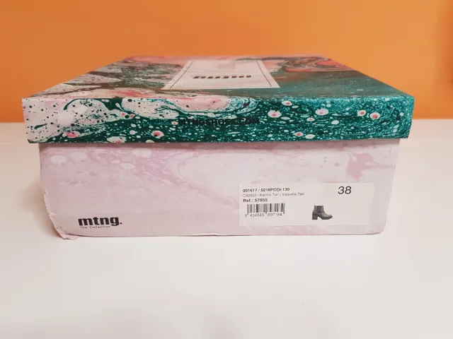 Botines Mustang Marrones Talla 38