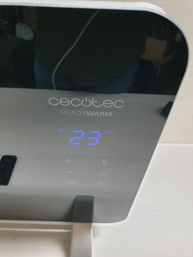 Calentador Cecotec Ready Warm 6670 Crystal Connection con mando