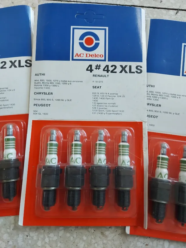 Bujías AC Delco 42XLS 3 bilster (4 unidades)