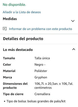 Mochila Gryphon Finnie Pesca/Hockey Negra