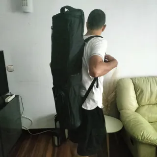 Mochila Gryphon Finnie Pesca/Hockey Negra