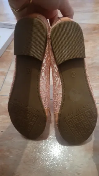 Manoletinas carne con pedrería