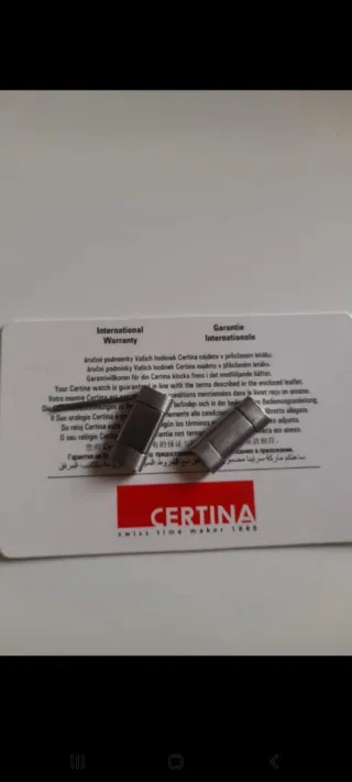 Maglie bracciale orologio Certina