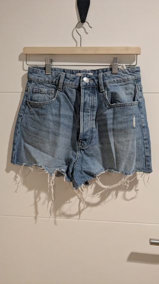 Shorts vaqueros azul