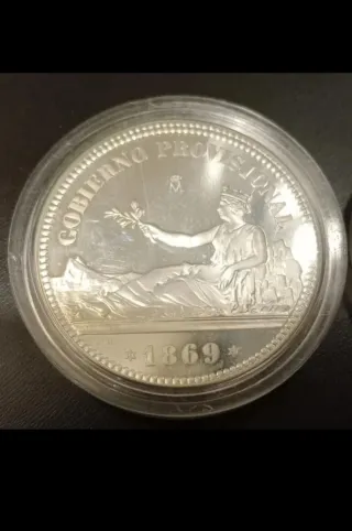 Monedas Gobierno Provisional 1869