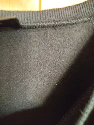 Vestido Sudadera Negro Talla L nuevo