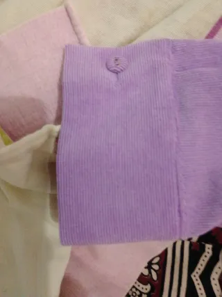 Chaqueta Zara Morada Oversize