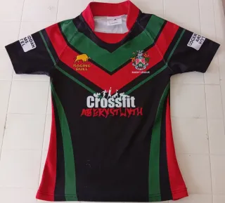 Camisola Rugby Raging Bull Aberystwyth