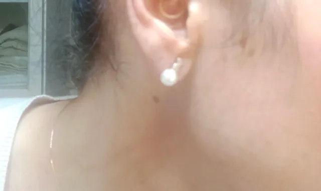 Pendientes Tous Plata Perla