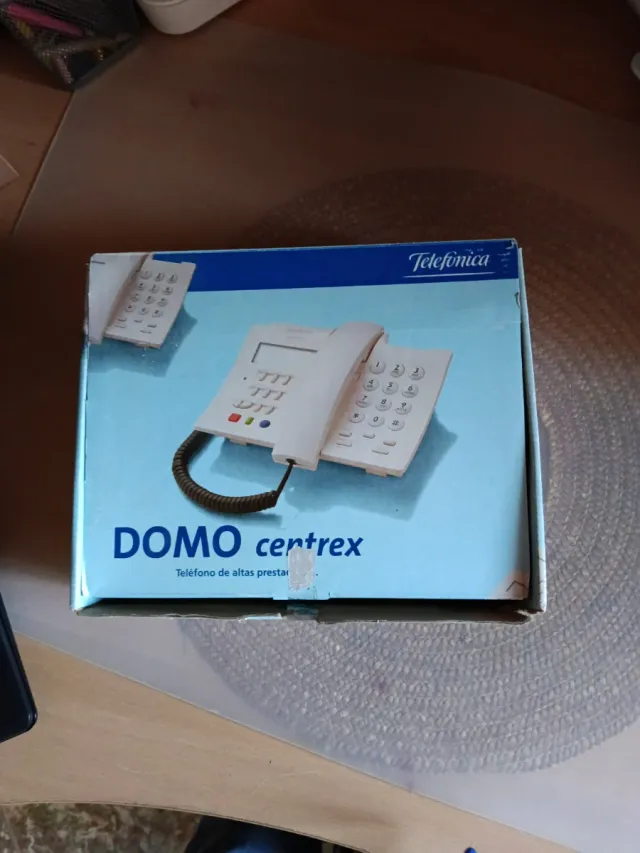 Teléfono Telefónica Centrex Azul Marino