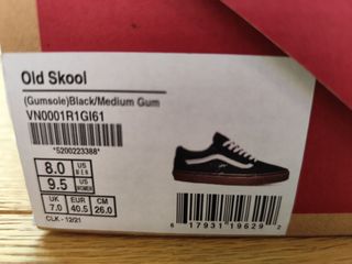 Vans Old Skool Suela Marrón Talla 40.5 unisex