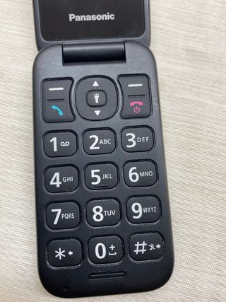 Teléfono Panasonic Negro/Gris