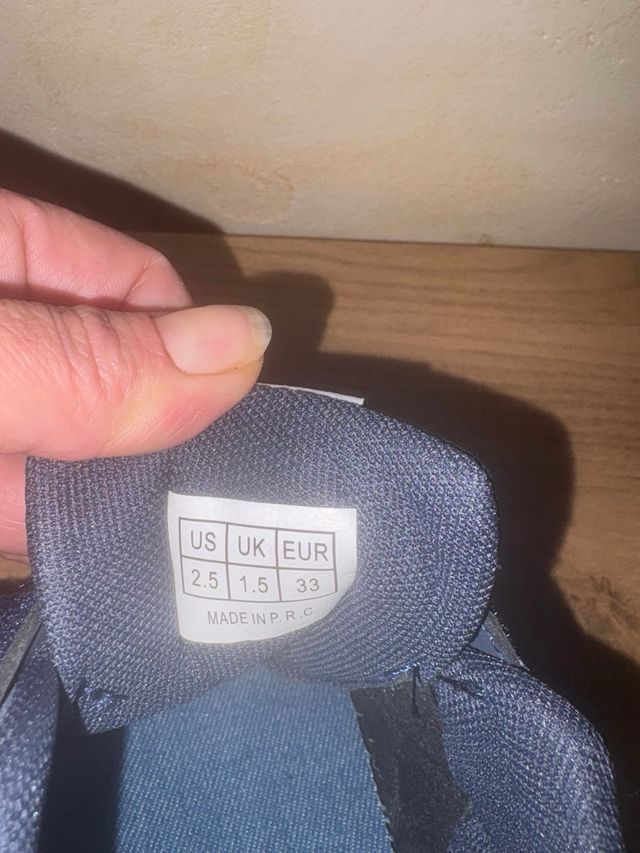 Deportivas Lois Talla 33 Azul Marino