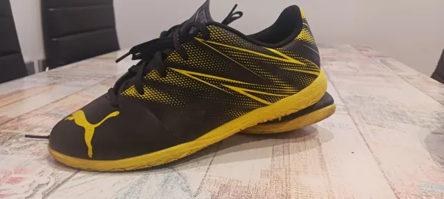 Zapatillas Joma Fútbol Sala Negras y Amarillas