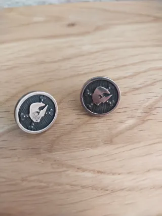 Pendientes Loquillo plata