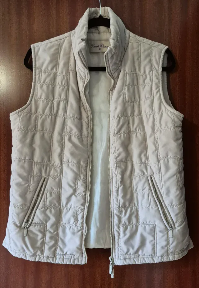 Chaqueta sin manga Smart Women beige M