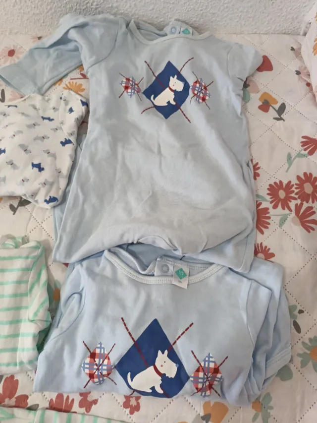 Pijama niño estrellas y rayas