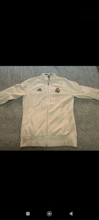 Sudadera Real Madrid Adidas Blanca