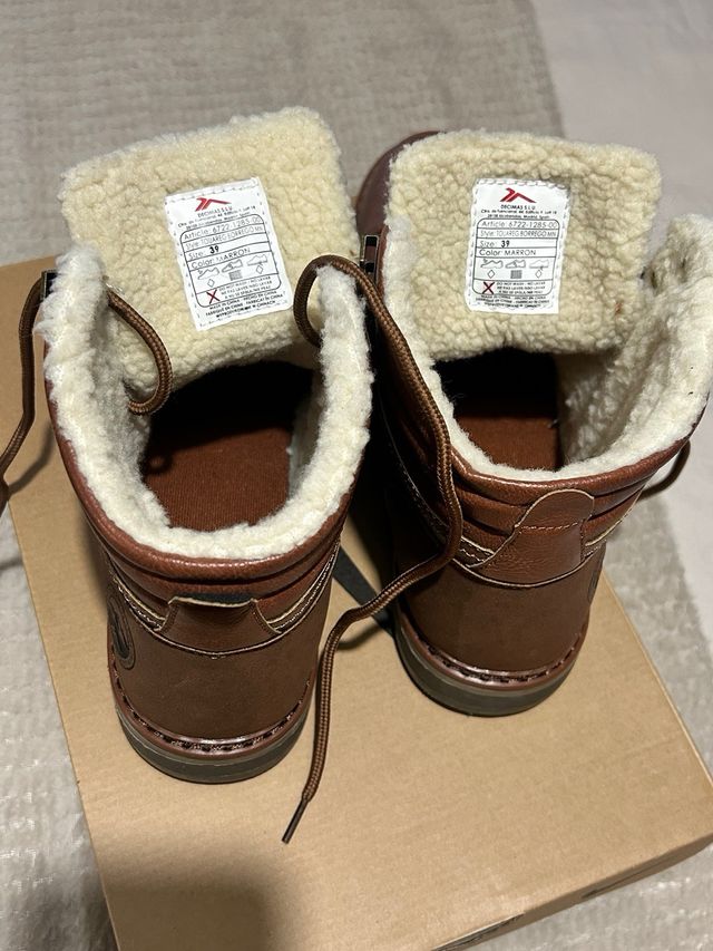 Botas Marrones Talla 39 Sin Estrenar