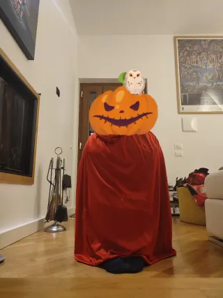 Mantello nero/rosso double face