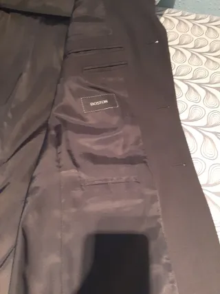 Traje de caballero negro