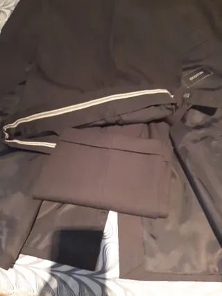 Traje de caballero negro