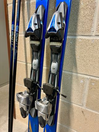 Esquís Head XRC 525 con bastones
