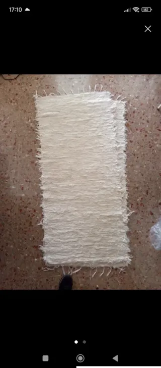 Offerta!! Set 2 plaid e 2 tappeti in cotone