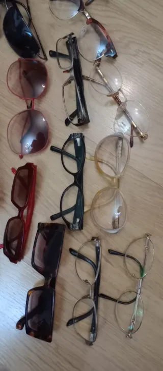Lote monturas gafas