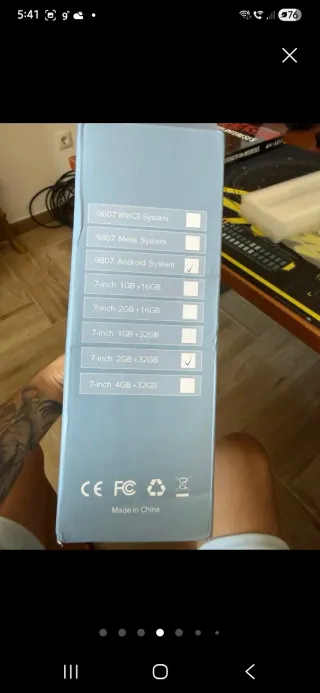 Radio Coche Pantalla CarPlay Android Auto