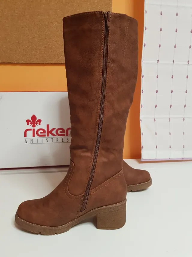 Botas altas Rieker marrones talla 38
