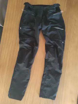Pantaloni moto donna neri