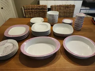 Vajilla cerámica Vista Alegre floral (45 piezas)