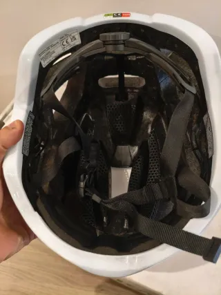 Capacete KASK Elemento L Branco/Preto