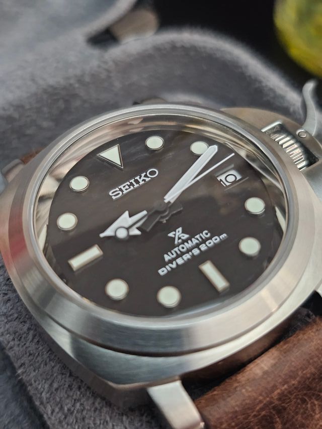 Seiko Mod Vintage BW