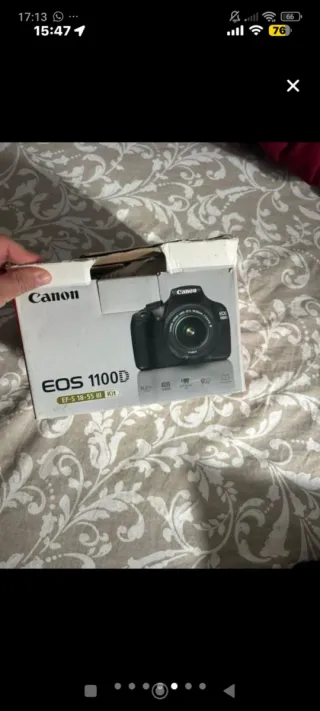 Cámara Canon EOS 1100D