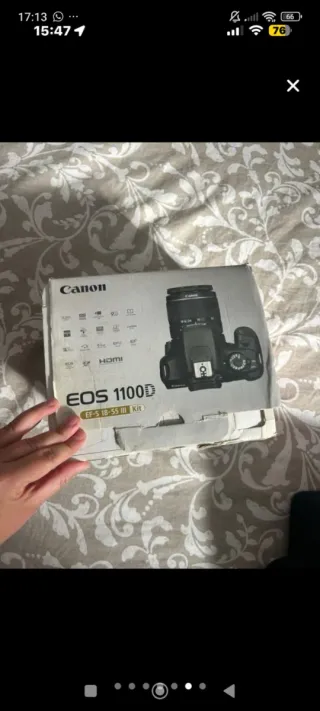 Cámara Canon EOS 1100D