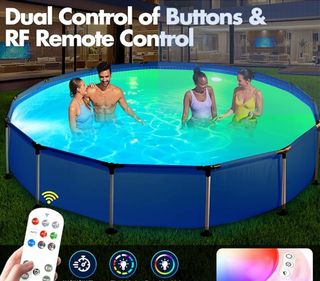 Luci LED per piscina sommerse ricaricabili