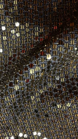 Vestito elegante ECO oro/argento TG S