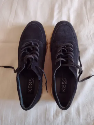 Scarpe sneakers Kess donna nere 37