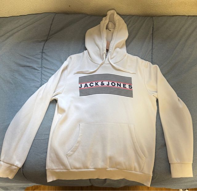 Sudadera Jack & Jones Blanca