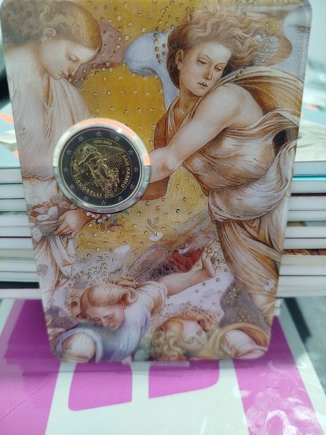 Moneda San Marino 2€ 1922-2022 Signorelli