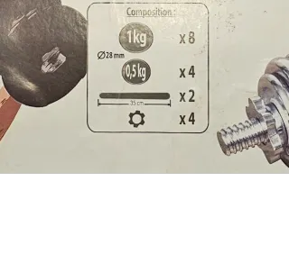 Kit Mancuernas Eider 14kg